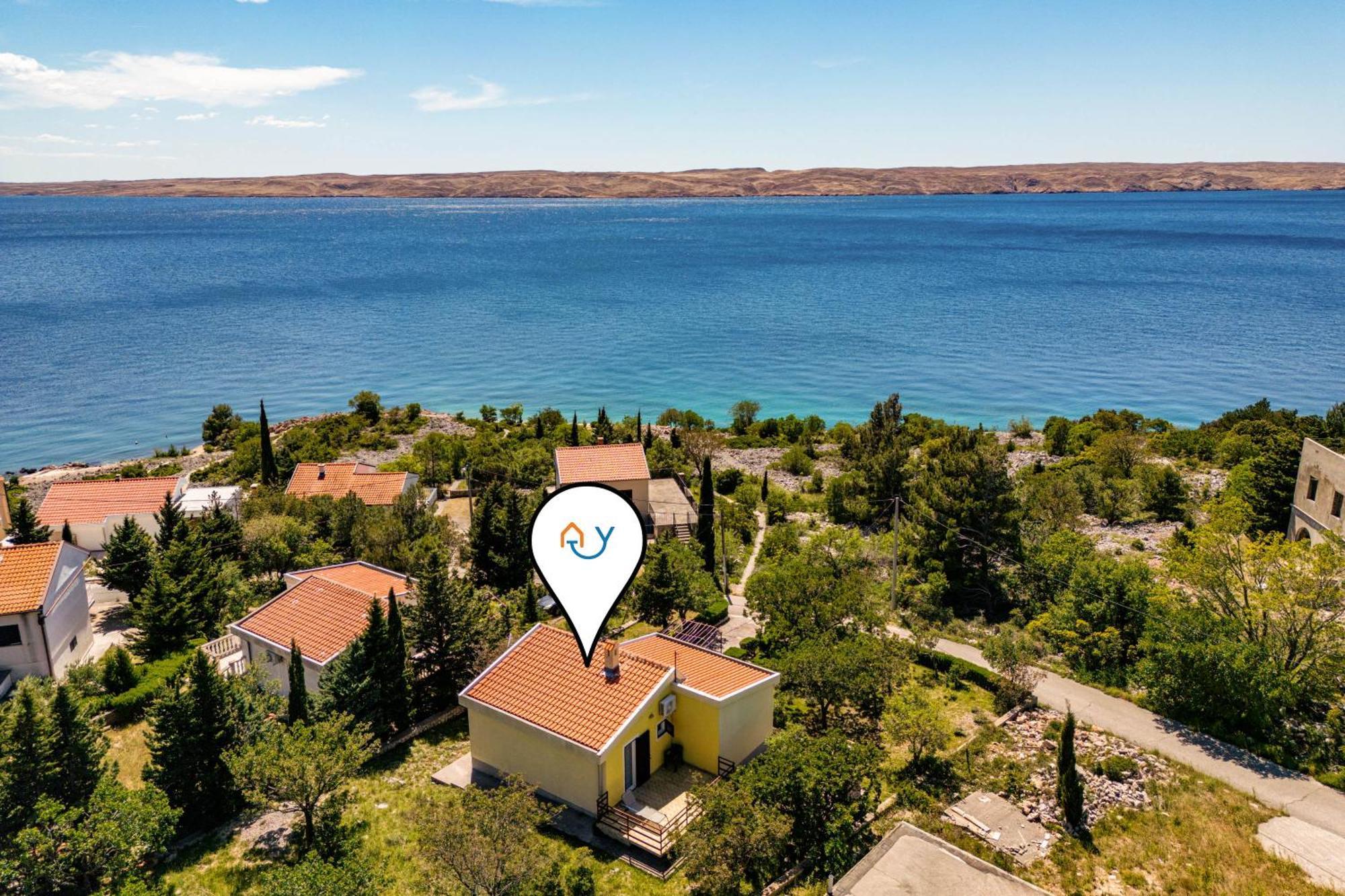 Beachfront House Nada - Happy Rentals Karlobag Buitenkant foto
